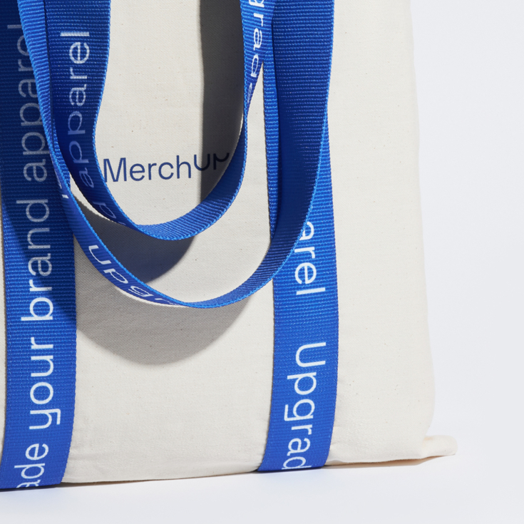 Bavlněná taška s ozdobnými pruhy MerchUp