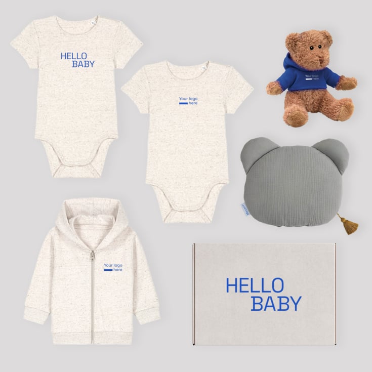 Babybox mit Teddybär MerchUp